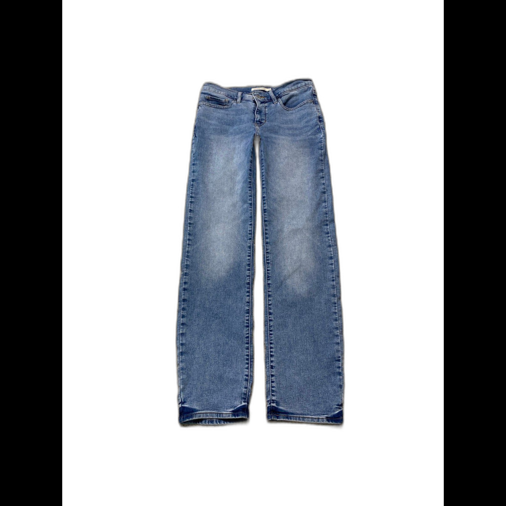 Levi's Midrise 314 Shaping Straight Stretch Denim Size 28 Jeans